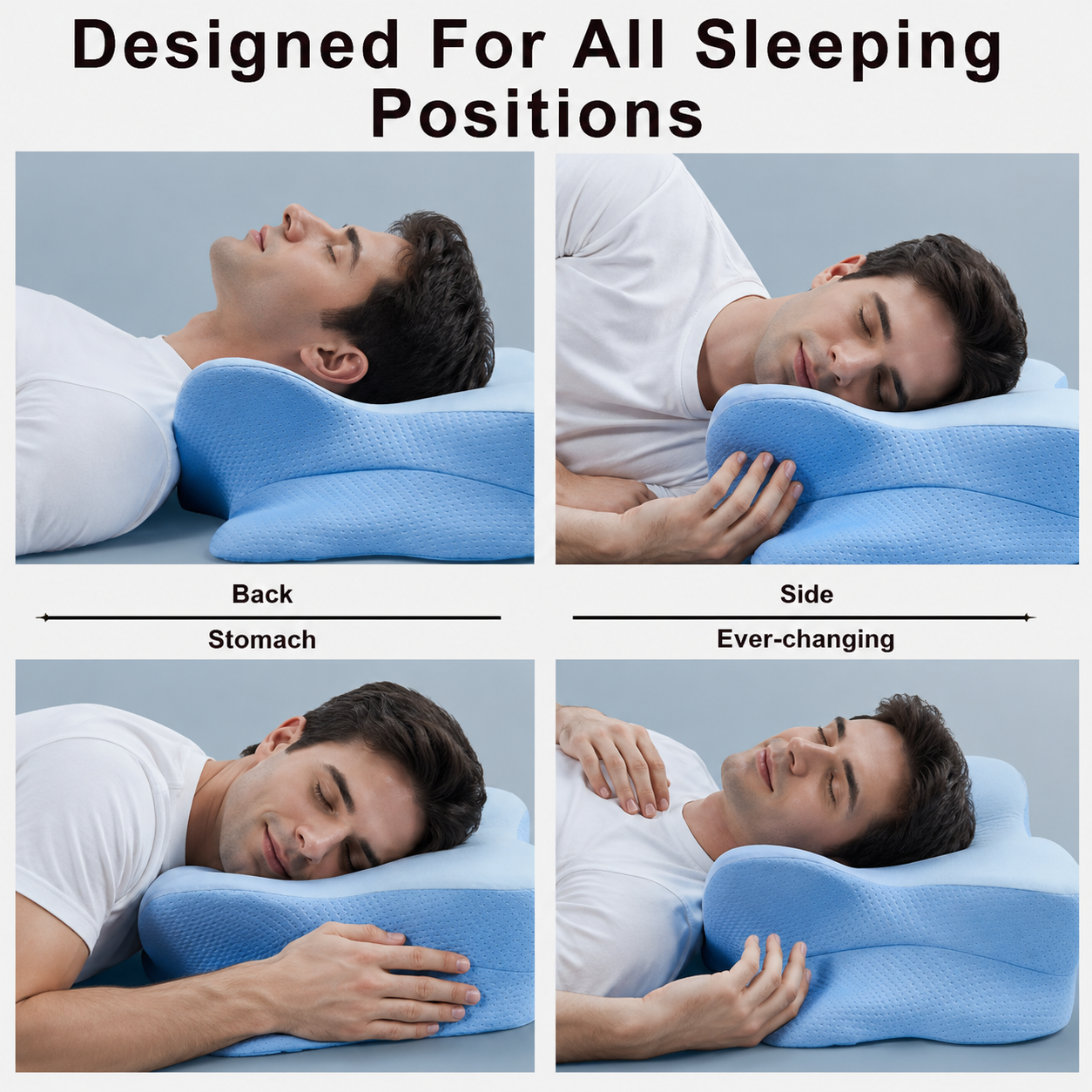 Zyra - Cervical Pillow for Neck Pain, Migraines & Sleep Apnea