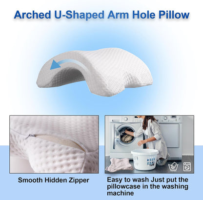 Zyra - U Shaped Sleeping Cuddle Pillow