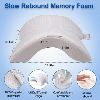 Zyra - U Shaped Sleeping Cuddle Pillow