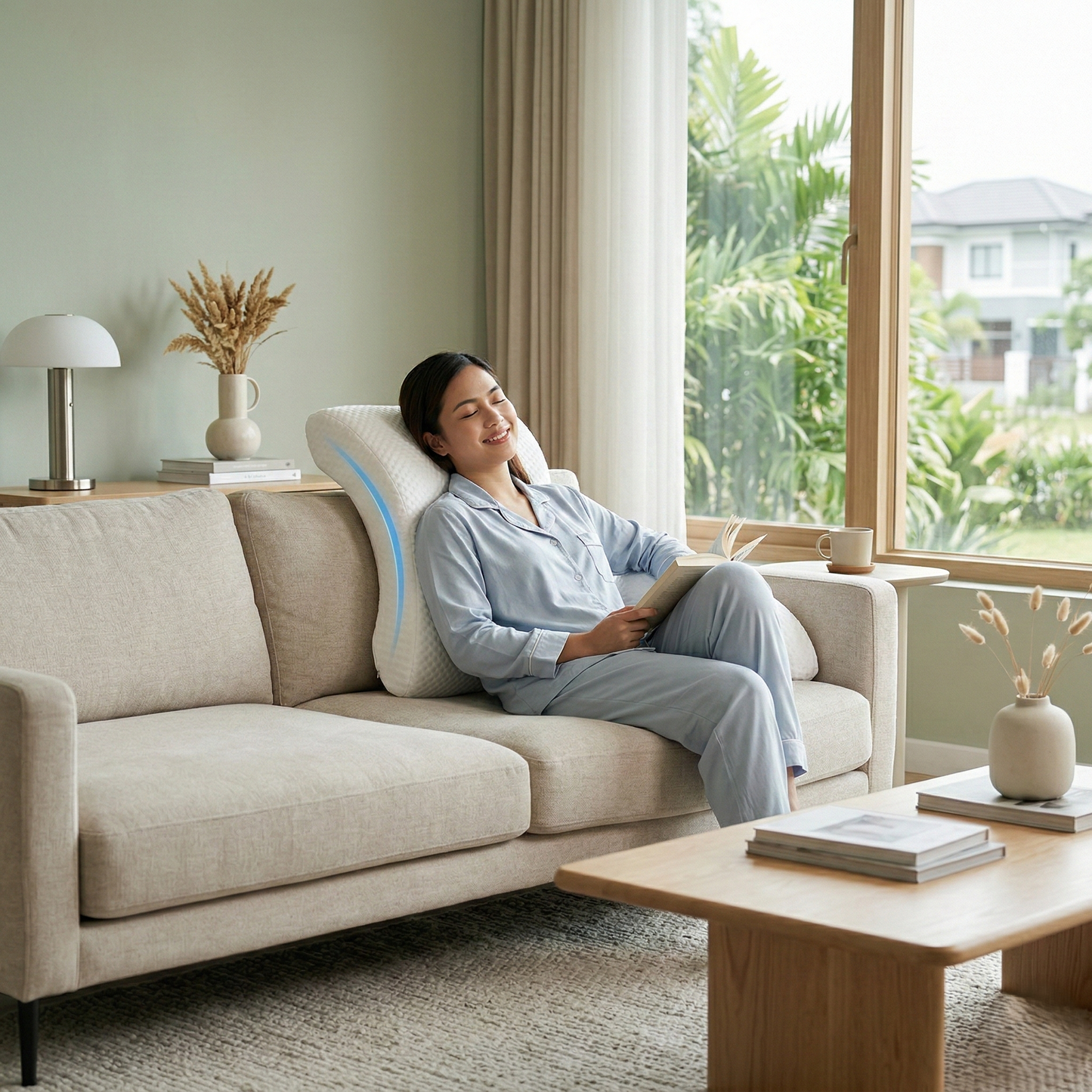 Zyra - U Shaped Sleeping Cuddle Pillow