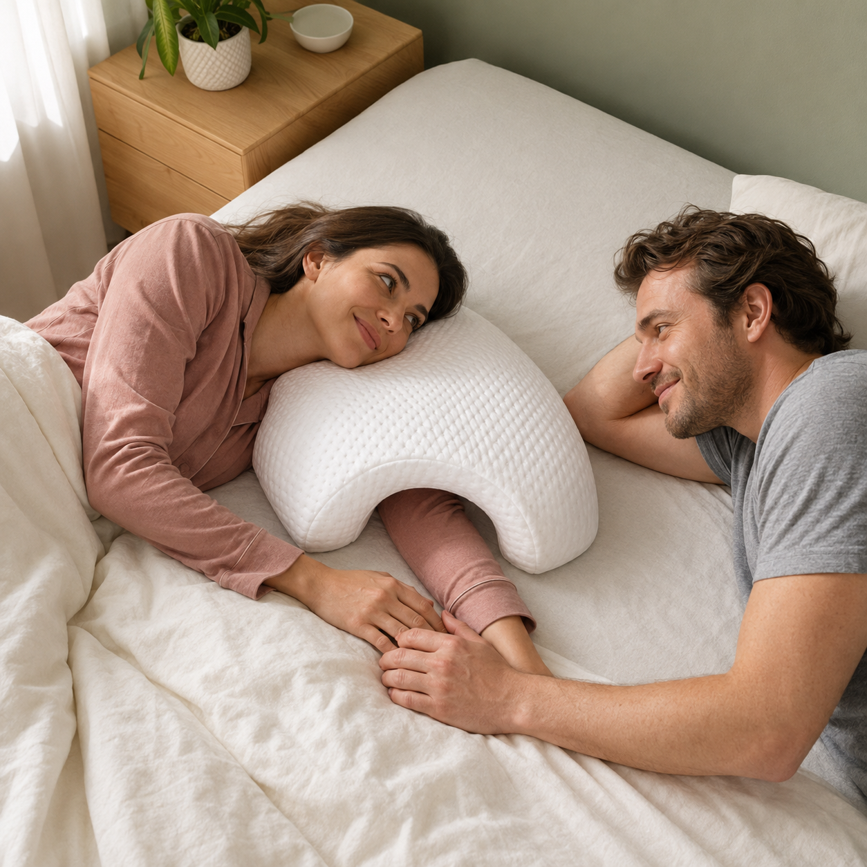 Zyra - U Shaped Sleeping Cuddle Pillow